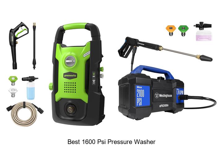 Best 1600 PSI Pressure Washer That Will Blow Your Mind!