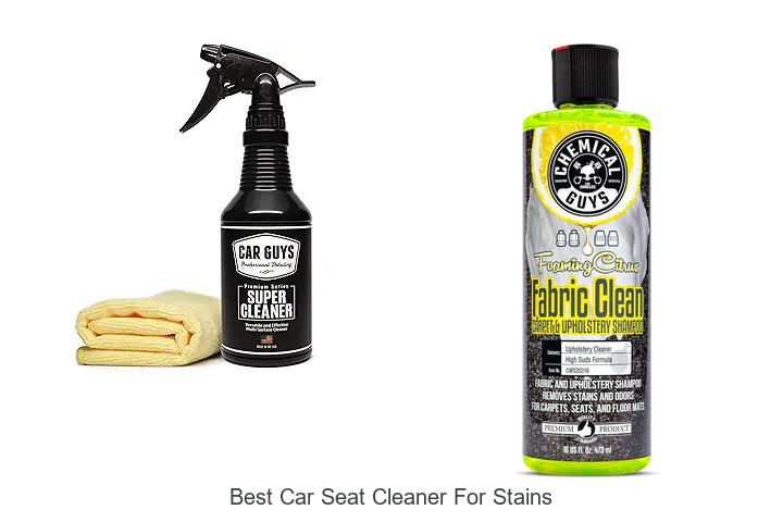 Best Car Seat Cleaner for Stains That Actually Works!