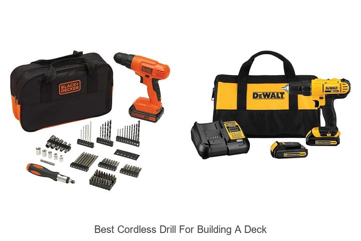 Best Cordless Drill for Building a Deck You Can’t Miss