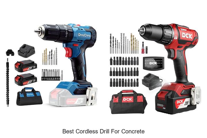 Best Cordless Drill For Concrete That You Can’t Miss Today
