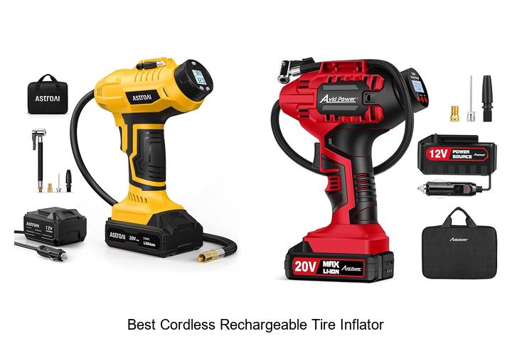 Best Cordless Rechargeable Tire Inflator That Shocks You!