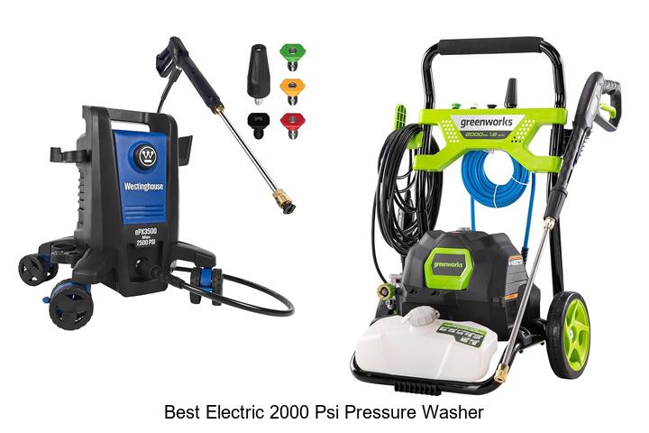 Best Electric 2000 PSI Pressure Washer For Ultimate Power!
