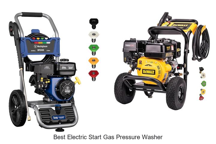 Best Electric Start Gas Pressure Washer That Blows Away Dirt