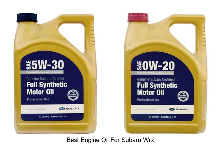 Best Engine Oil For Subaru WRX: Unlock Peak Performance!