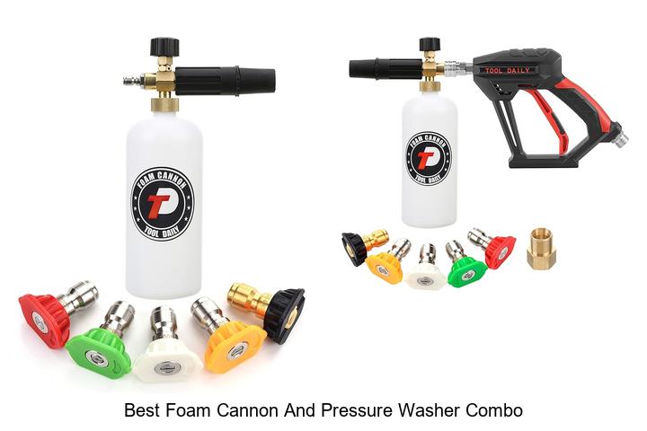 Best Foam Cannon And Pressure Washer Combo You Need Now