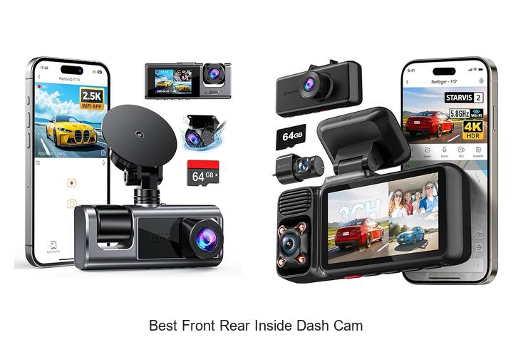 Best Front Rear Inside Dash Cam That Will Blow Your Mind