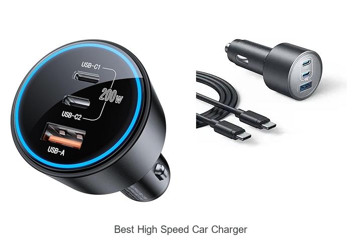Best High Speed Car Charger That Will Blow Your Mind!