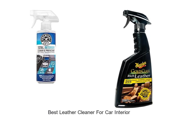 Best Leather Cleaner For Car Interior That Experts Recommend