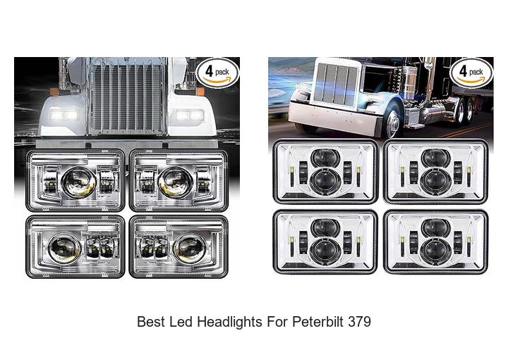 Best LED Headlights for Peterbilt 379 That Shock Drivers!