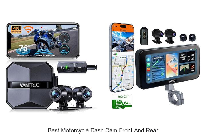 Best Motorcycle Dash Cam Front And Rear You Can’t Miss!
