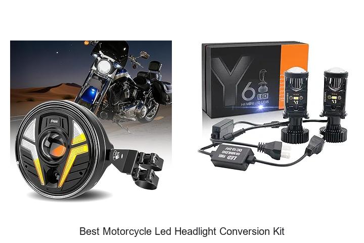 Best Motorcycle LED Headlight Conversion Kit That Shines!