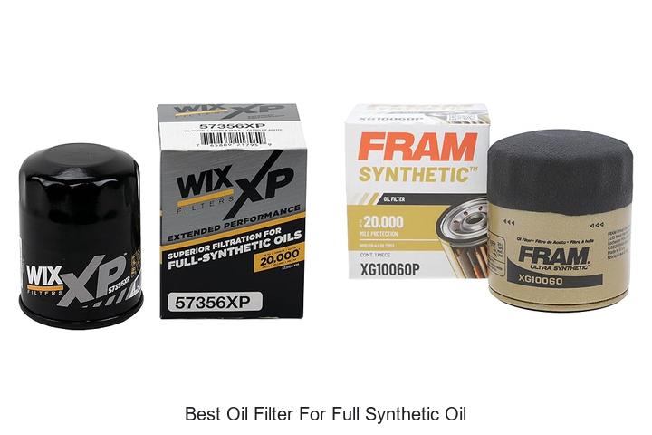 Best Oil Filter For Full Synthetic Oil That Lasts Longer
