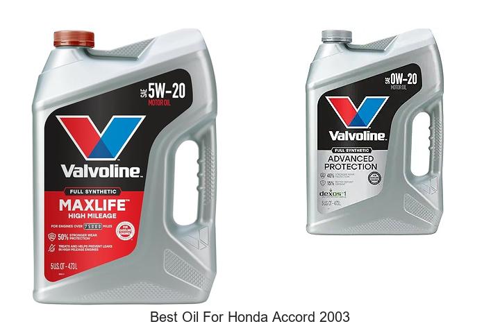 Best Oil For Honda Accord 2003 That Boosts Engine Life