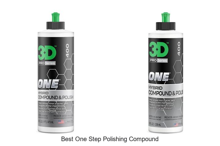 Best One Step Polishing Compound That Transforms Paint Fast