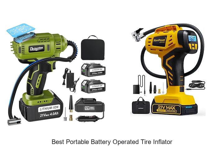 Best Portable Battery Operated Tire Inflator That Works Wonders