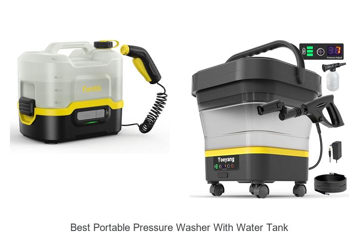 Best Portable Pressure Washer With Water Tank – Unbelievable Power!