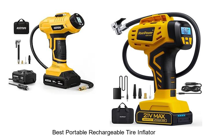 Best Portable Rechargeable Tire Inflator That Saves Time!