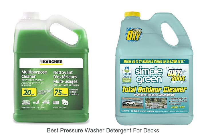 Best Pressure Washer Detergent For Decks That Works Fast!