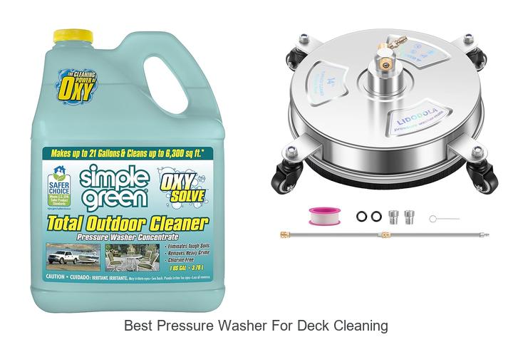 Best Pressure Washer for Deck Cleaning: Unbeatable Power!