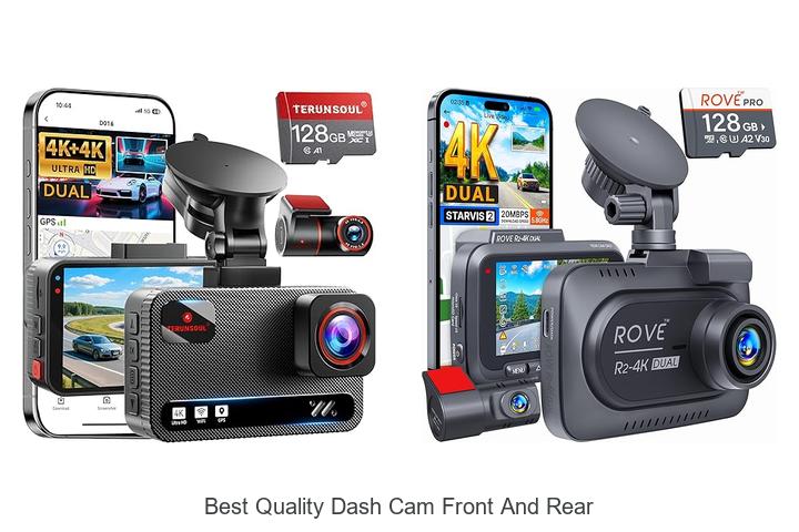 Best Quality Dash Cam Front and Rear You Can’t Miss!
