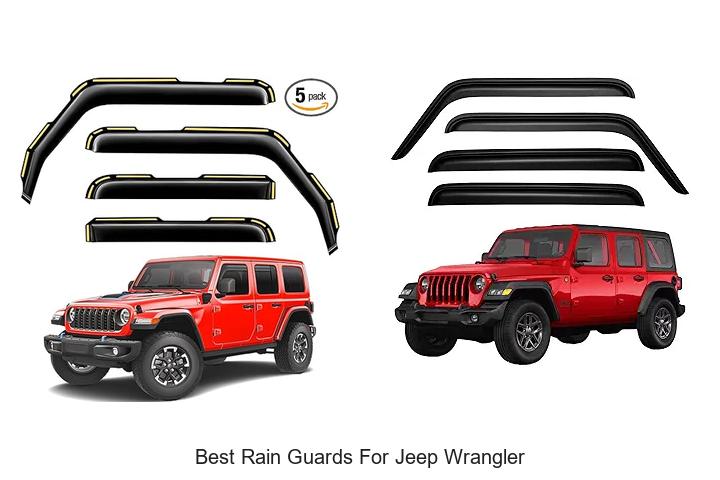 Best Rain Guards For Jeep Wrangler That Everyone Loves!