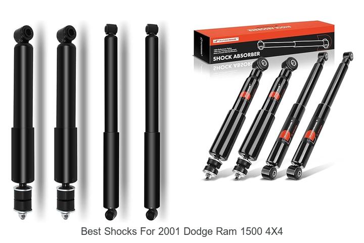 FCS Premium Front & Rear Shock Set For 1994-2001 Dodge Ram 1500 4x4 – Set Of 4 Hydraulic Shocks