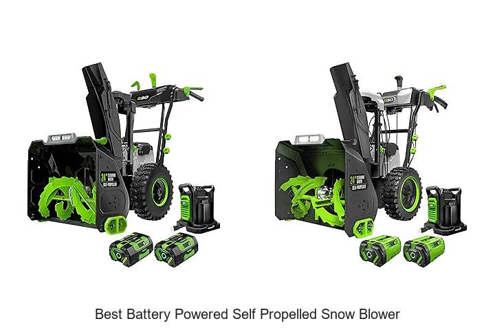 Best Battery Powered Self Propelled Snow Blower Deals Now!