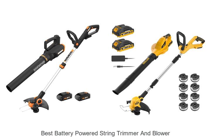 Best Battery Powered String Trimmer And Blower: Top Picks!