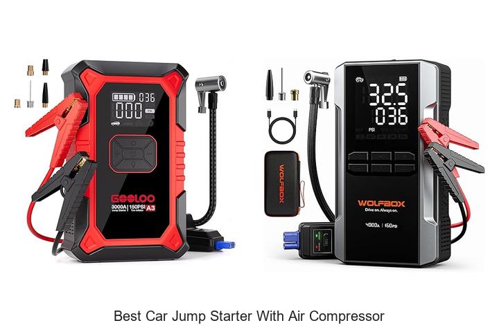 Best Car Jump Starter With Air Compressor: Must-Have Now!