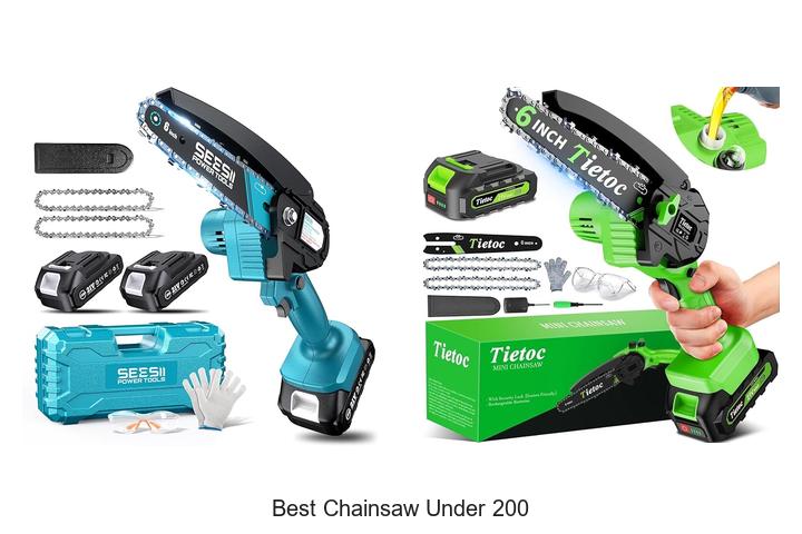 Best Chainsaw Under 200 – Unbelievable Power Deals!