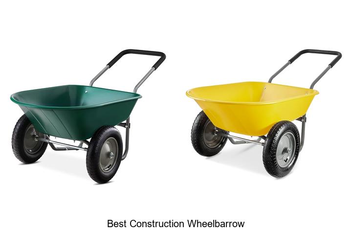 Best Construction Wheelbarrow: Top Picks for Heavy Duty Use