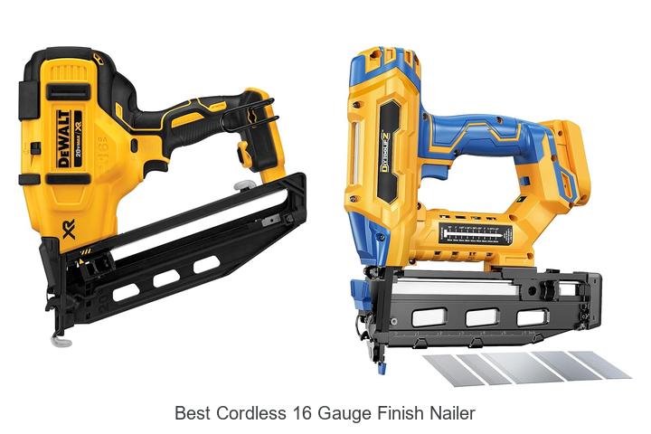 Best Cordless 16 Gauge Finish Nailer You Need Now!