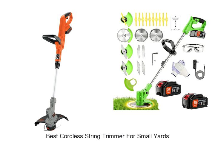 Best Cordless String Trimmer For Small Yards That Amazes!