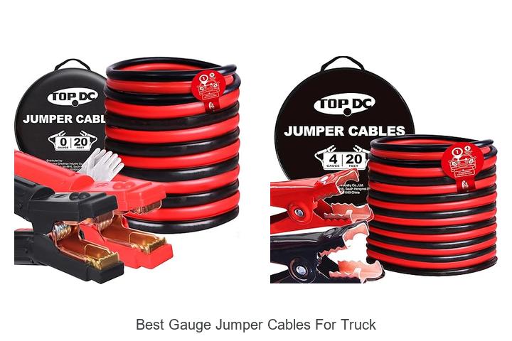 Best Gauge Jumper Cables For Truck That Blow Minds