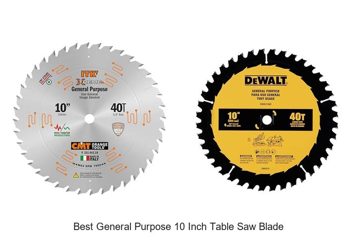 Best General Purpose 10 Inch Table Saw Blade EXPOSED!