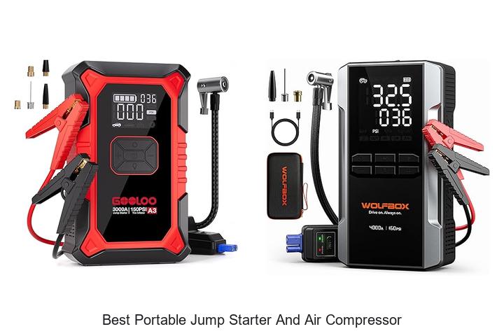 Best Portable Jump Starter And Air Compressor You Need Now