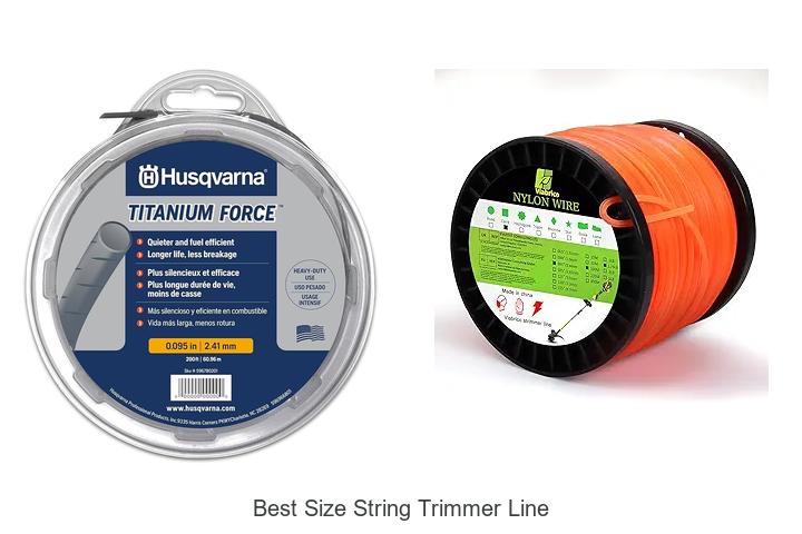 Best Size String Trimmer Line That Will Change Your Lawn Game