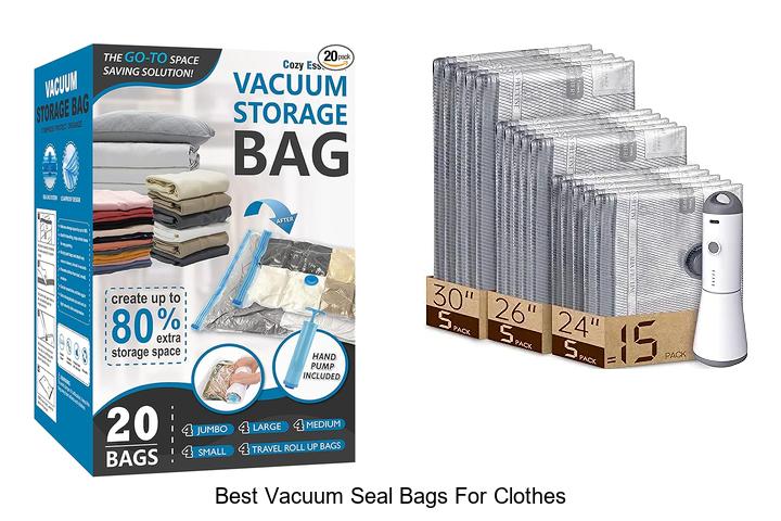 Top 10 Best Vacuum Seal Bags for Clothes You Need Now