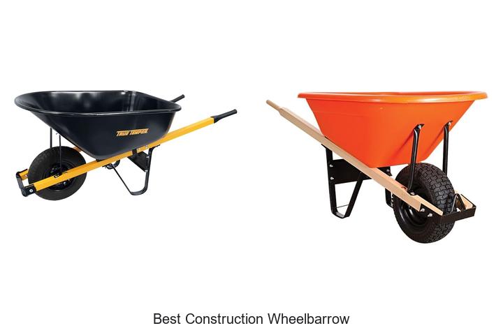 Top 10 Best Construction Wheelbarrow You’ll Want Today