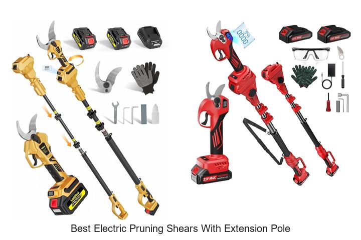 Top 10 Best Electric Pruning Shears With Extension Pole Reviewed