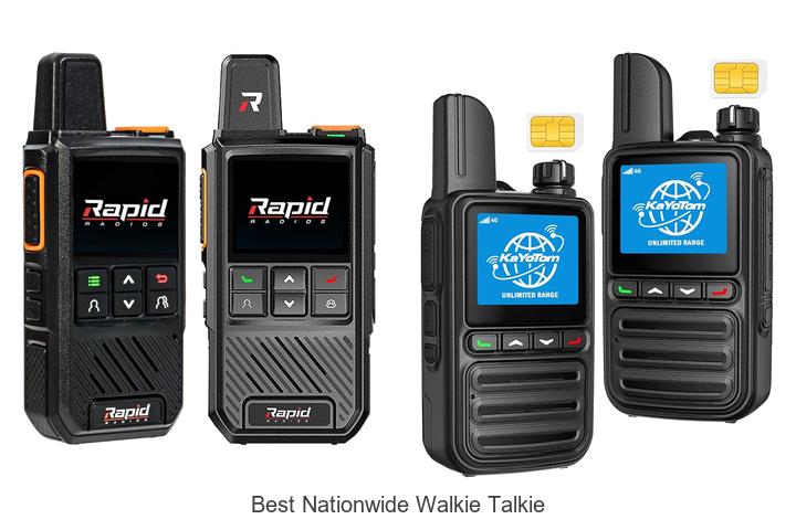 Top 10 Best Nationwide Walkie Talkie That Shock You!