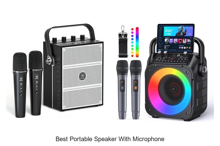 Top 10 Best Portable Speaker With Microphone You Need Now