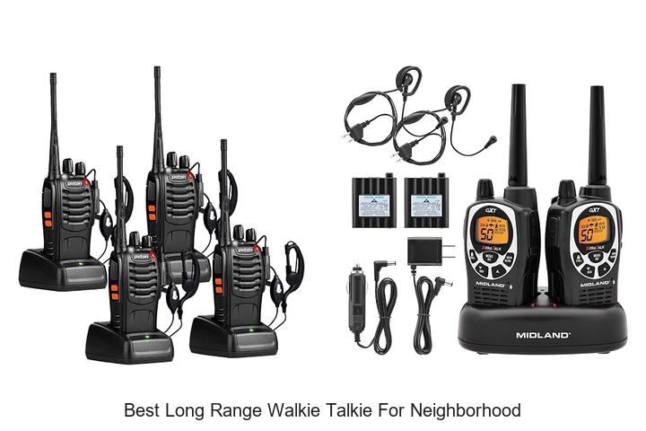 Top 10 Best Long Range Walkie Talkie For Neighborhood Wins!