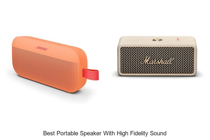 Top 10 Best Portable Speaker With High Fidelity Sound Revealed
