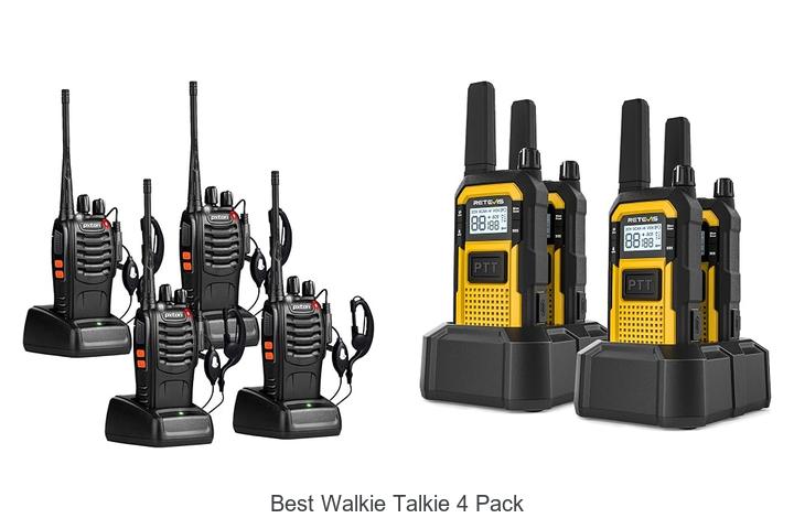 Top 10 Best Walkie Talkie 4 Pack That Shock Everyone