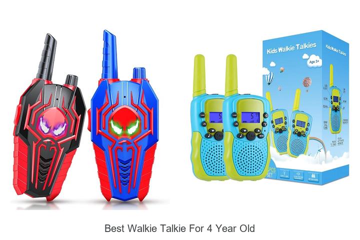 Top 10 Best Walkie Talkie For 4 Year Old Kids Reviewed!