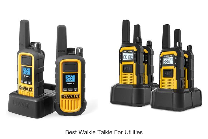 Top 10 Best Walkie Talkie for Utilities That Outsmart All